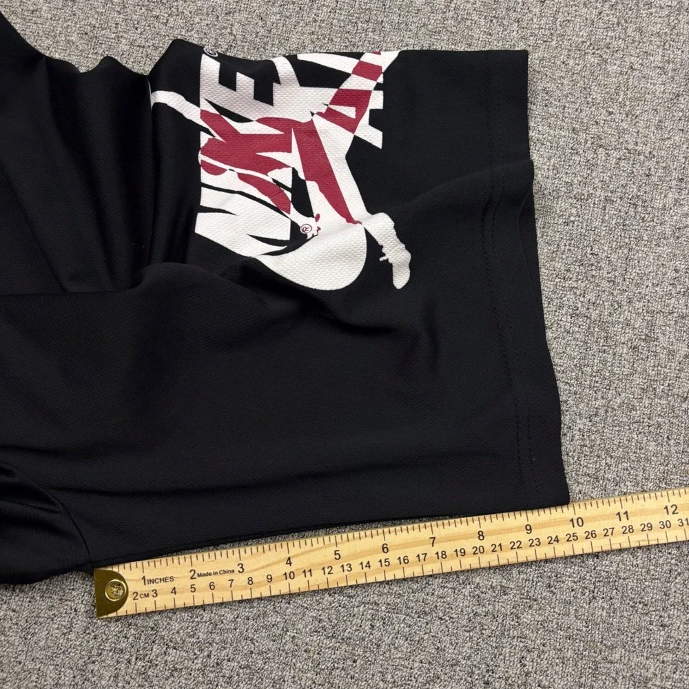 Jordan Shorts Kids XL Black Nike Air Jumpman Mesh Athletic Basketball 10 Inseam